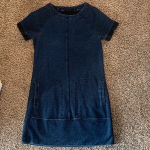 Max Jeans Dark Blue Denim Colored Dress